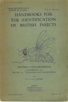 Diptera Cyclorrhapha. Calyptrata (I) Section (a). Tachinidae and Calliphoridae (Handbooks for the Identification of British Insects 10/4a)