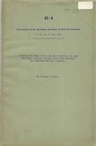 Studies on the fauna of hot springs in the western United States and the biology of thermophilous animals