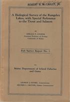 A Biological survey of the Rangeley Lakes, with special reference to the Trout and Salmon