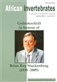 African Invertebrates 53(1): Gedenkschrift in honour of Brian Roy Stuckenberg (1930-2009)