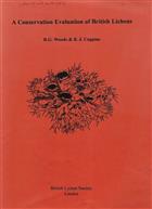A Conservation Evaluation of British Lichens