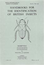 Hemiptera Cicadomorpha Deltocephalinae (Handbooks for the Identification of British Insect 2/2b)