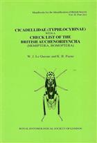 Cicadellidae (Typhlocybinae) with a check list of the British Auchenorhyncha (Handbooks for the Identification of British Insects 2/2c)
