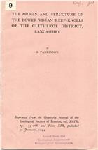 Origin and Structure of the Lower Viséan Reef-Knolls of the Clitheroe District, Lancashire