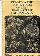 Report on the Lichen Flora of the Peak District National Park (with emphasis on Sites of Special Scientific Interest)