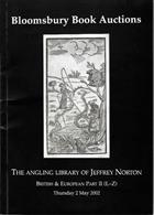 Angling library of Jeffrey Norton British & European II (L-Z)