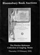 Fletcher Robinson collection of Angling Books