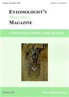Entomologist's Monthly Magazine Vol. 158 Issue 4 (2022)