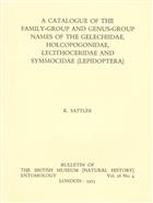 A Catalogue of the Family-Group and Genus-Group Names of the Gelechiidae, Holcopogonidae, Lecithoceridae and Symmocidae (Lepidoptera)