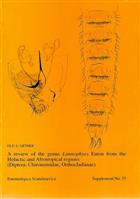 A review of the genus Limnophyes Eaton from the Holarctic and Afrotropical regions (Diptera: Chironomidae, Orthocladiinae) Entomologica Scandinavica Supplement 35