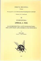 Insecta Helvetica Fauna 12:  Apidae 1 (Apis, Bombus, Psithyrus