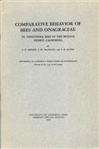 Comparative behavior of bees and Onagraceae: III. Oenothera bees of the Mojave desert, California