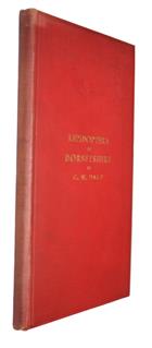 Lepidoptera of Dorsetshire. Or A Catalogue of Butterflies and Moths Found in the County of Dorset