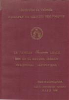 La Familia Geometridae Leach, 1815 en el Sistema Iberico Meridional (Lepidoptera)