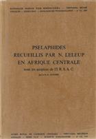 Pselaphides recuellis par N. Leleup en Afrique Centrale sous les auspices de l'I.R.S.A.C