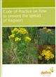 Code of Practice on how to prevent the spread of Ragwort