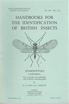 Hymenoptera, Cynipoidea. Keys to families and subfamilies and Cynipinae (including galls) (Handbooks for the Identification of British Insects 08/1a)