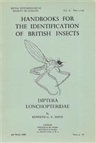 Diptera Lonchopteridae (Handbooks for the Identification of British Insects 10/2ai)