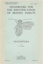 Psocoptera (booklice, barklice) (Handbooks for the Identification of British Insects 1/7)