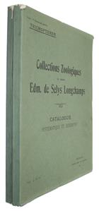 Collections Zoologiques du Baron Edm. de Selys Longchamps. Fasc. VI : Trichopteren. Teil 1 & 2