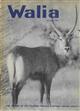 Walia : The Journal of the Ethiopian Wildlife & Natural History Society no.5