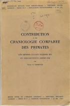 Contribution a la Craniologie Comparee des Primates: Les genres Colobus Illiger 1811 et Cercopithecus Linne 1758