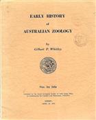 Early History of Australian Zoology