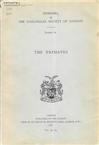 The Primates Symposia of the Zoological Society of London No. 10