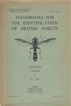 Diptera: Syrphidae (Handbooks for the Identification of British Insects 10/1)