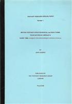 British Tertiary stratigraphical and rock terms, formal and informal, additional to Curry 1958, Lexique Stratigraphique International Tertiary Research Special Paper No. 1