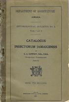 Catalogus Insectorum Jamaicensis. Parts 1-3