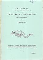 Fauna of the Clyde Sea Area. Crustacea: Mysidacae