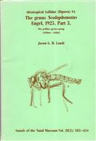 Afrotropical Asilidae (Diptera) 14: The genus Neophonotus, Engel, 1925. Part. 3. The pellitus species-group (Asilinae: Asilini)