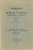 Révision des espèces du genre Neomochtherus Osten-Sacken Diptères: Asilidae 1. Region Paléarctique