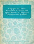Geographic and Climatic Relationships of Avifaunas with Special Reference to Comparative Distribution in the Neotropics