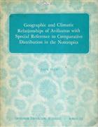 Geographic and Climatic Relationships of Avifaunas with Special Reference to Comparative Distribution in the Neotropics