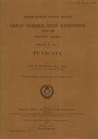 Great Barrier Reef Expedition 1928-29. Scientific Reports. Vol. IV, No. 3: Tunicata