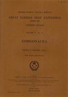 Gorgonacea Great Barrier Reef Expedition 1928-29. Scientific Reports. Vol. IV, No. 13
