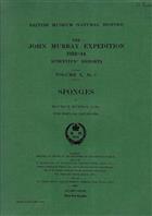 Sponges The John Murray Expedition 1933-34 Scientific Reports Vol. X, No. 5