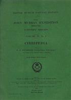 Cirripedia. The John Murray Expedition 1933-34 Scientific Reports Vol. IV, No. 1