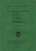 Nemertea. The John Murray Expedition 1933-34 Scientific Reports Vol. IV, No. 3