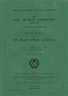Stomatopod Larvae. The John Murray Expedition 1933-34 Scientific Reports Vol. 6, No. 6