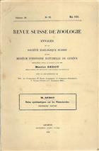 Notes systématiques sur les Plumularides Pts. 1-3