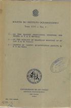 (1) On the Marine Free-Living Copepods off Brazil / (2)On the Ecology of the Brazilian Medusae at 25° Lat. S