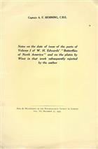 Notes on the date of issue of the parts of W.H. Edwards 