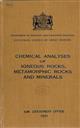 Chemical Analyses of Igneous Rocks, Metamorphic Rocks and Minerals