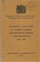 Chemical Analyses of Igneous Rocks, Metamorphic Rocks and Minerals 1931-1954