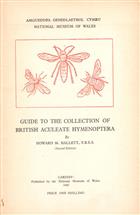 Guide to the Collection of British Aculeate Hymenoptera.