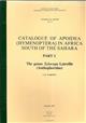 Catalogue of Apiodea (Hymenoptera) in Africa south of the Sahara: Part 1: The genus Xylocopa Latreille (Anthophoridae)