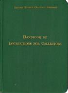 Handbook of Instructions for Collectors